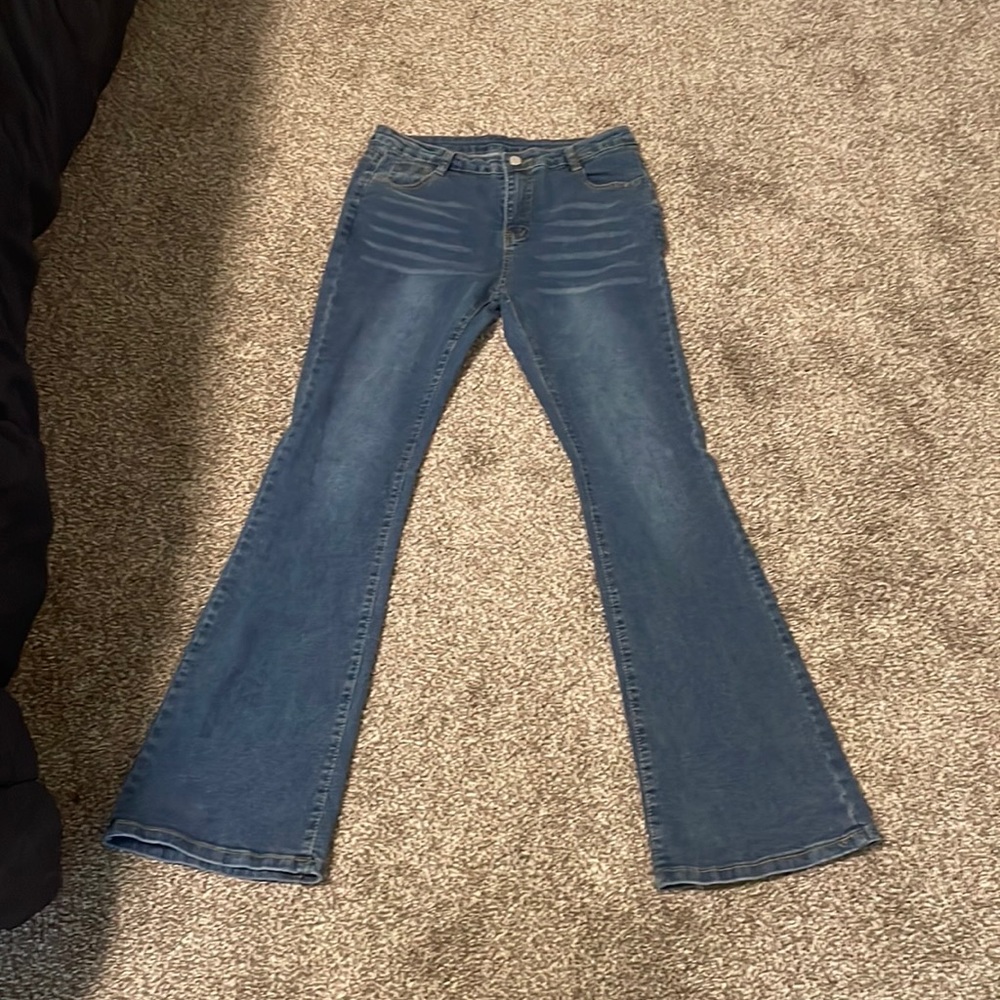 undercover flared jeans
